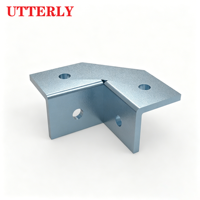 Supports d'angle de transition Premium Lite pour murs, en forme de L, fabriqués avec précision, en laiton galvanisé au zinc, supports architecturaux