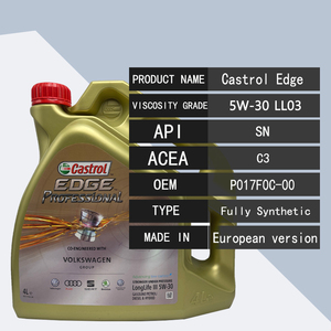 Olio Motore Sintetico di Qualità Garantita LongLife IlI SN 5W30 C3 Versione Europea 4 Litri P017F0C per <span class=keywords><strong>Castrol</strong></span> EDGE - Product Image 6
