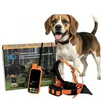 Collier GPS pour chien de chasse, suivi VHF 15 km, cartes hors ligne, choc remplaçable, IP68