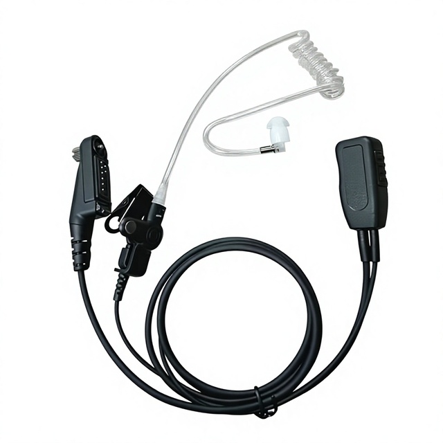 D8535/D8635 Tactical Walkie Talkie Headset with Air Duct Design IPX7 Water Resistant Global Talk Range