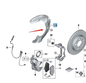 Disque de frein avant droit OEM 34106869780 pour <span class=keywords><strong>BMW</strong></span> <span class=keywords><strong>Série</strong></span> <span class=keywords><strong>2</strong></span> F45 F46 - Product Image 2