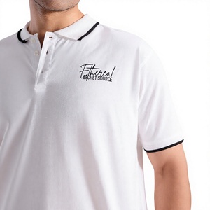 เสื้อเชิ้ตผู้ชายแบบเรียบง่าย สวมใส่สบาย ผ้าถักเนื้อนุ่ม น้ำหนักเบา ระบายอากาศได้ดี ดีไซน์สวยงาม ผลิตจากผ้าโพลีเอสเตอร์ผสมฝ้าย แขนสั้น - Product Image 4