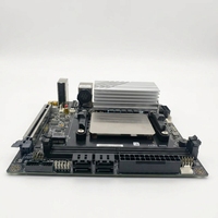 TOPC AMD Ryzen 9 8945HS SOC Motherboard 170x170mm Dual 2.5G LAN PCIe4.0 X8 DDR5 128GB Visi Mesin Komputasi Tepi Industri