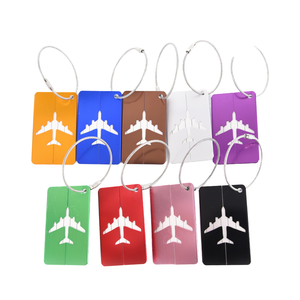 Etiqueta de Equipaje Personalizada al por Mayor, Etiqueta de Bolsa Promocional de Alta Calidad, Etiqueta de Equipaje de Aleación de Aluminio en Blanco, Etiqueta de Equipaje para Avión - Product Image 3