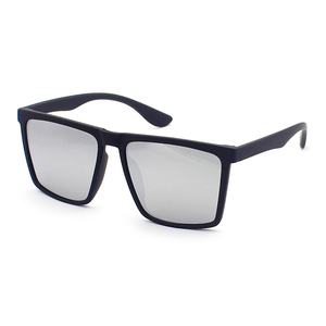Wholesale OEM Hot Sale Sun Glasses Retro <b>Square</b> Frame Mirrored Lenses Men <b>Sunglasses</b> - Product Image 2