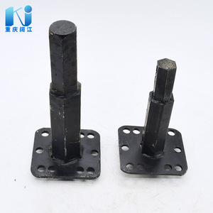 Pièces de micro-motoculteur à lame rotative pour machines agricoles : Axe à 1 lame pour cultivateurs à chenilles sur roues pour rizières - Product Image 5