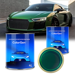 1 gallon 1L sơn xe các nhà sản xuất sơn mài tự động 1K 2K màu Đen sơn acrylic sơn ô tô - Product Image 1