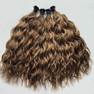 Extensiones de Cabello Humano con Diseño Plano y Ligero, Ondulado Natural, Genius Wavy Hair Weft, Ajuste Indetectable y Cómodo para Mujeres, 2025 - Product Image 5