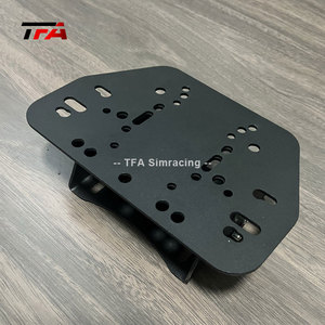 Panel de soporte de volante para equipo de juego ajustable con montaje de palanca de cambios para Simulador de carreras, configuración de marco de cabina de juego - Product Image 3
