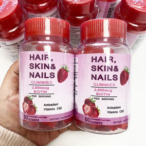 Gummies de Collagène Hydrolysé en Marque Blanche OEM avec Biotine et Vitamine <span class=keywords><strong>C</strong></span> pour Cheveux, Peau et Ongles - Product Image 4