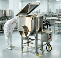 Mélangeur horizontal agricole pour maïs et soja – Machine de traitement et de mélange de poudres
