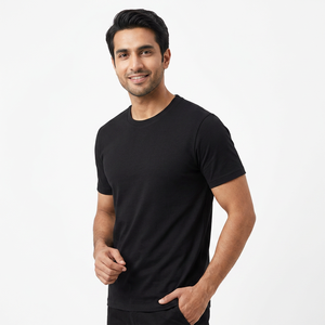 Camiseta Blanca de Manga Corta, 120g, Algodón Peinado, con Logotipo Personalizado OEM, Ecológica, Transpirable, para Publicidad Cultural - Product Image 1