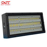 Projecteur Stroboscopique LED Professionnel Étanche IP67 RGB Blanc 500W DMX512 RDM 16 bits avec Effet Pixel Chase et Wash pour Éclairage Scénique et Événements