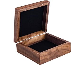 กล่องไม้ที่มีฝาปิดบานพับกล่องไม้สนธรรมชาติงานฝีมือ DIY สำหรับงานศิลปะงานอดิเรกเครื่องประดับที่เก็บบ้าน - Product Image 6