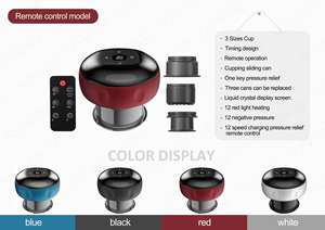 2024 nouveaux produits de Massage mis à jour ventouse sous vide ensembles de ventouses électriques masseur de thérapie par ventouses avec télécommande - Product Image 3