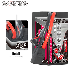 GNB GAONENG 6800MAH 15.2V 4S 150C HV 4S ชุดแบตเตอรี่แบบสายสั้นพร้อมเคสแข็งและขั้วต่อ XT90 สำหรับรถแข่ง RC บั๊กกี้ LiHV แรงดันสูง - Product Image 4
