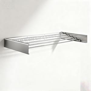 Séchoir à <span class=keywords><strong>linge</strong></span> pliable de <span class=keywords><strong>bonne</strong></span> qualité en acier, pour suspendre les vêtements - Product Image 6