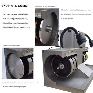 Machine de polissage de bijoux en acier inoxydable motorisée 37 kW pour la fabrication de bijoux en pierres précieuses, le lapidaire et le meulage de diamants - Product Image 2