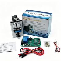 Sélecteur de pièces multi-monnaies 616, accepteur de jetons multi-devises, carte de relais de contrôle de minuterie à monnayeur 12V pour machine de vente automatique et d'arcade