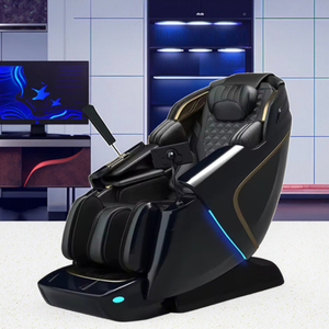 <span class=keywords><strong>Massage</strong></span> stuhl <span class=keywords><strong>20</strong></span> Handhabung smodi Massant Ganzkörper Luxus-Elektro airbags Bluetooth Intelligente Sprach steuerung Tragbar 4D Zero - Product Image 1