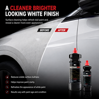 Cire Nettoyante Blanche pour Peinture Automobile 298g 134g Soin Décontaminant pour Surfaces Ternies Application Manuelle Marque Privée OEM