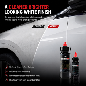 Cera detergente bianca per vernice <span class=keywords><strong>auto</strong></span> 298g 134g, cura decontaminante per superfici opache, applicazione manuale, OEM Private Label - Product Image 4