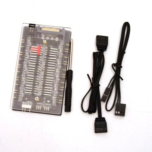 Huierd D10 2-In-1 4Pin Pwm Power Supply 5V Argb Color Adjustment 10 Interfaces Each Screwdriver - Product Image 3