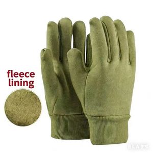 <span class=keywords><strong>Gants</strong></span> chauds d'hiver en velours, résistants à l'usure, en coton élastique spécial pour la réfrigération - Product Image 4