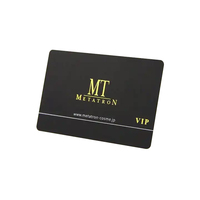 Tarjetas de Visita Metálicas de Alta Gama Personalizadas con NFC 4k en Oro con Código QR