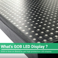 Écrans LED LCD couleur pleine TOPLED P2 GOB COB étanches pour intérieur et extérieur, signalétique publicitaire, panneaux d'affichage, magasins de détail, ascenseurs