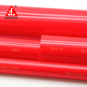 Flowcolour UPVC rosso tubo 63mm acquario <span class=keywords><strong>PVC</strong></span> tubo di alimentazione <span class=keywords><strong>acqua</strong></span> raccordi connettore tubo - Product Image 3