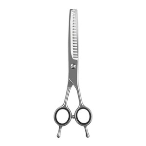 Atacado 6.5 7 Polegada Revestimento Preto Aço Inoxidável Dog Grooming Ferramentas Conveniente Pet <span class=keywords><strong>Hair</strong></span> Clipper <span class=keywords><strong>Scissors</strong></span> com Logotipo Personalizado - Product Image 4