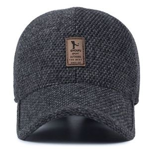 Nuevos hombres de invierno Casual caliente mano del deporte al aire libre sombrero orejeras gorra de béisbol - Product Image 4