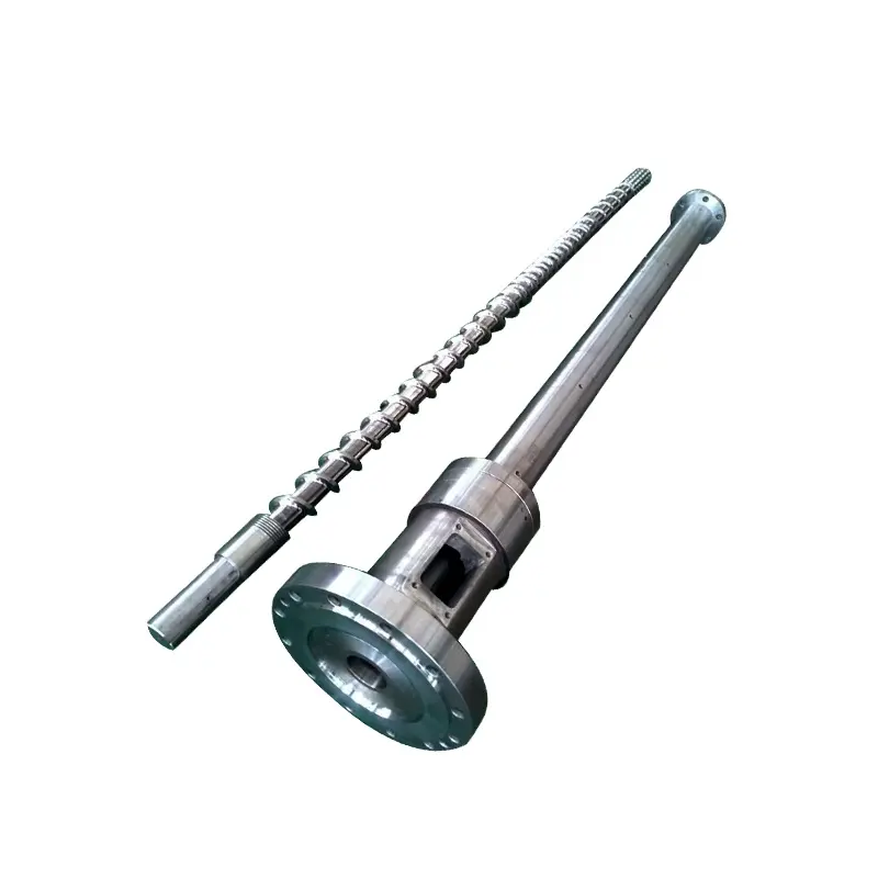 New Arrival chrome extrusion screw and barrel for auger extruder