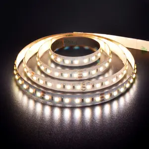 可更换CT LED灯条，3528 2合1，120LEDS，3000K/6000K，Ra80，IP20，12V/24V，19.2 W/M，10mmPCB，1870LM/M，恒压