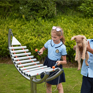 Aire de jeux musicale extérieure <span class=keywords><strong>clavecin</strong></span> enfants métal Percussion jouets Xylophone frapper sur Thwacker - Product Image 1
