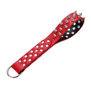 Frusta in Pelle con Borchie per Giochi BDSM, Giocattoli Sessuali per Adulti, Flogger per Coppie, Accessorio per Cosplay Punk - Product Image 5
