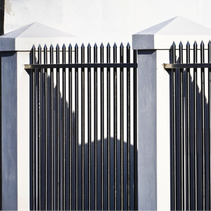 Cercado ligero Enrejado <span class=keywords><strong>Metal</strong></span> Aluminio Recubrimiento en polvo Valla de jardín Valla de aluminio - Product Image 2