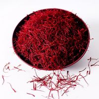 Extrait de thé de fleurs de safran sauvage Crocin/Crocétine/Safranal de qualité alimentaire, séché à l'air chaud en bouteille de soie, utilisation toute saison