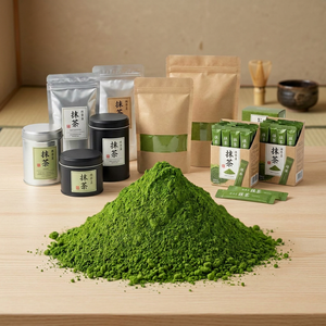 Matcha en Polvo Vegano y Keto, Sin GMO, Superalimento para el Control de Peso Saludable, Marca Privada, Directo de Fábrica OEM - Product Image 1