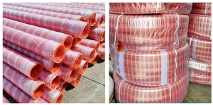 Tuyau d'aspiration hélicoïdal flexible en <span class=keywords><strong>PVC</strong></span> renforcé haute pression pour le refoulement d'eau - Product Image 6