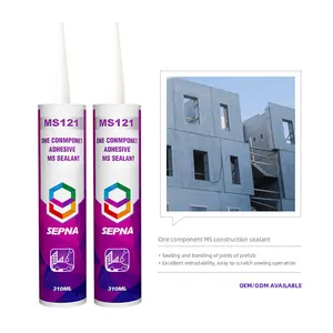 good sealing performance and cohesion bonded substrate polyurethane sealant for metal plastic wood glass ceramics