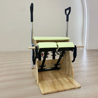 Chaise Wunda conviviale en bois de chêne pour Pilates, adaptée aux jeunes, conforme aux normes de sécurité internationales