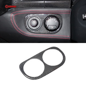 Adhesivo para Interruptor de Faros Delanteros de Auto, Estilo OEM, Fibra de Carbono Seca de Calidad Increíble, para Piezas de Carrocería de Ferrari 458 - Product Image 1