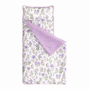 แผ่นรองนอนเด็กแบบม้วนเก็บได้ พร้อมหมอนถอดได้และผ้าห่มมิงค์ - Product Image 1