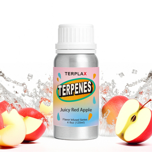 TERPLAX Terpeni Botanici Naturali Miscela di Aroma Mela Rossa Succosa e Tabacco Purezza 99,5%-100% 4 Fl oz 120ml Terpene Aromatico - Product Image 1