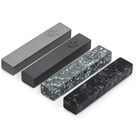 Coffret de Mezuzah en Pierre de Terrazzo Naturelle, Personnalisable avec Logo, Taille sur Mesure, Cadeaux Juifs Modernes
