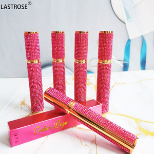 Mascara Private Label con strass rosa Volume Inky nero <span class=keywords><strong>allungamento</strong></span> Mascara trucco <span class=keywords><strong>crema</strong></span> Mascara impermeabile - Product Image 2