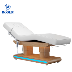 Table de soin électrique motorisée MOOLIN pour le visage, <span class=keywords><strong>lit</strong></span> de beauté à 4 moteurs, mobilier médical et cosmétique, rangement pratique, <span class=keywords><strong>lit</strong></span> de beauté pour spa - Product Image 2