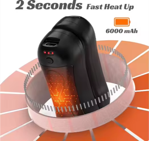 Chauffe-mains portable rechargeable longue durée, mini chauffe-mains pour l'extérieur, chauffe-mains et pieds pour l'extérieur - Product Image 6